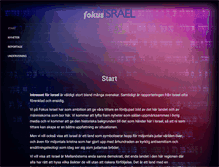 Tablet Screenshot of fokus-israel.org
